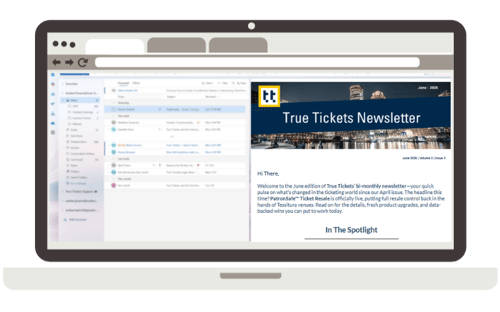 True Tickets Newsletter Opt-In sign up (800 x 500 px)